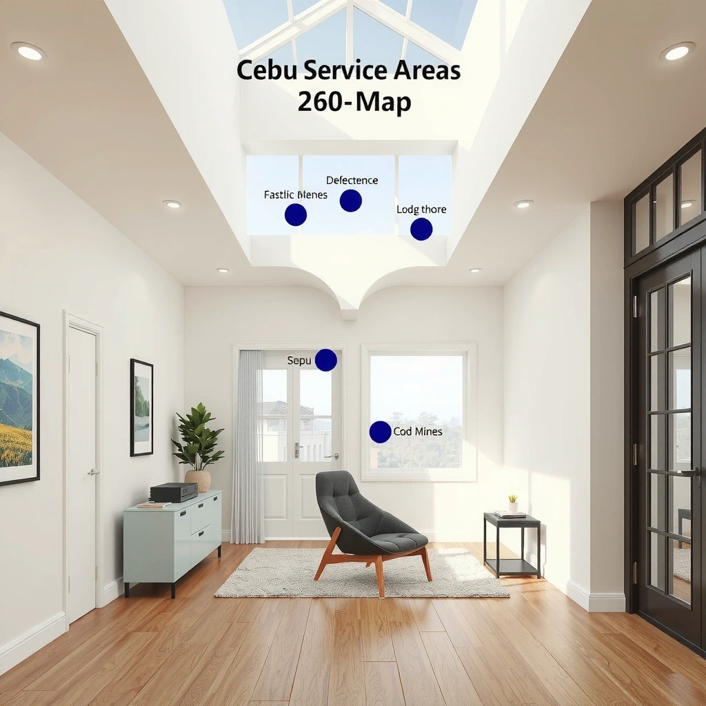 Cebu Service Areas Map